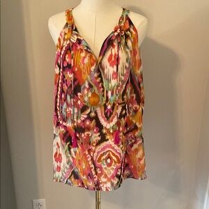 Multicolor Sleeveless Women's Top